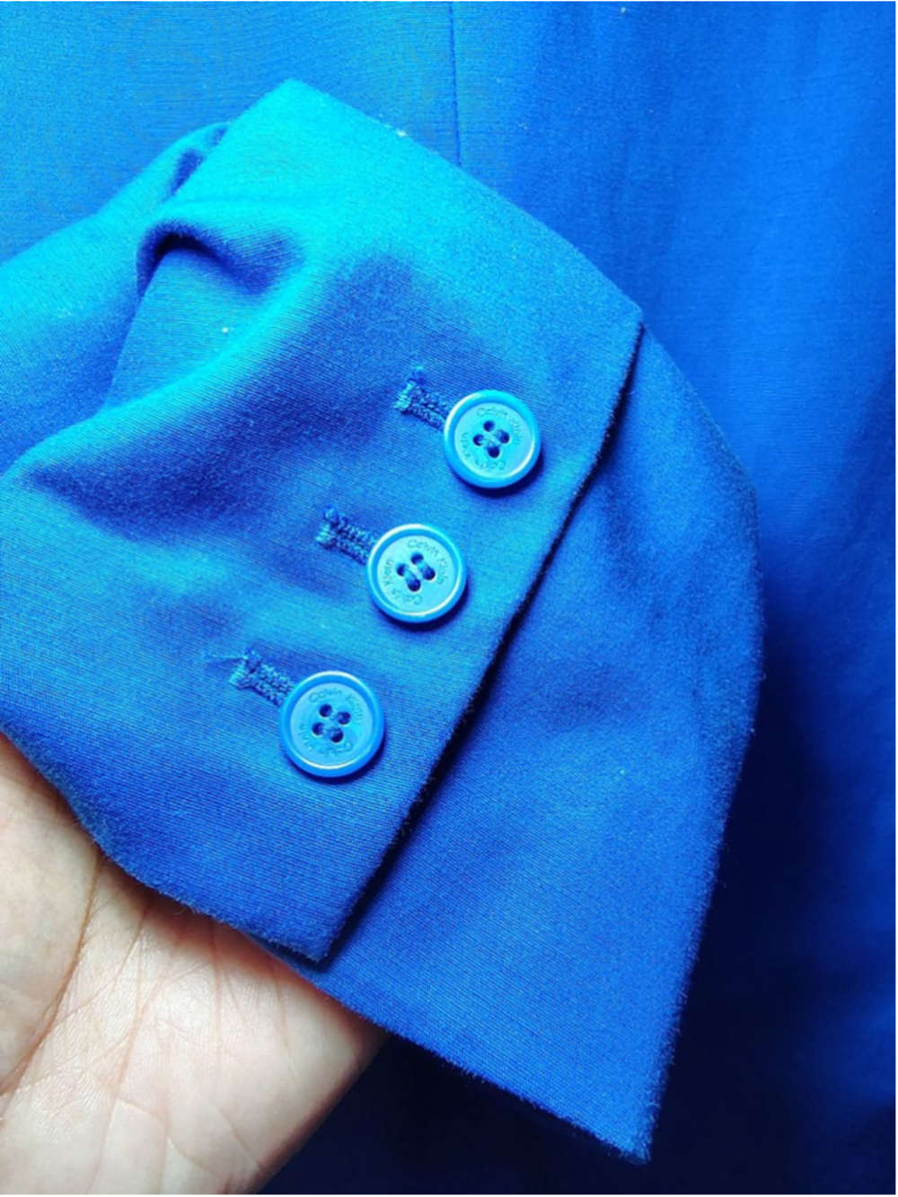 Calvin Klein Royal Blue Women's Blazer Jacket - Picture 8 of 14